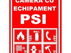 Placuta pentru camera cu echipament psi