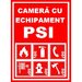 Placuta pentru camera cu echipament psi